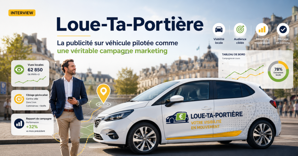 Interview sur la publicité voiture rémunéré